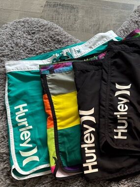 Hurley Women’s Juniors Boardshorts Multi-Color Pack